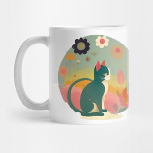 KitKat and the Flowers Mug